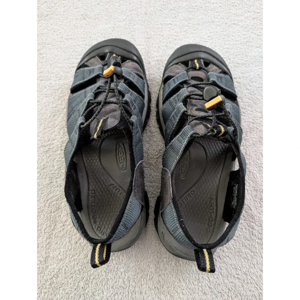 KEEN Newport H2 Navy Blue Gray Waterproof Hiking Sport Water Sandals Mens Sz 10